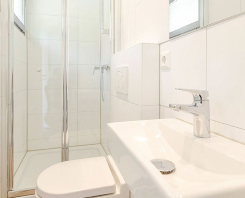 Ferienhaus Typ B - Bad und WC Ferienhaus Typ B - Bad und WC