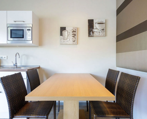 Ferienhaus Typ B Luxus - Essbereich Ferienhaus Typ B Luxus - Essbereich